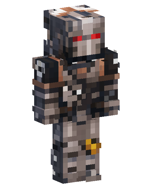 Post Apocalyptic Gas Mask Soldier Minecraft skin