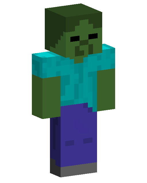 Zombie — Télécharger le skin Minecraft