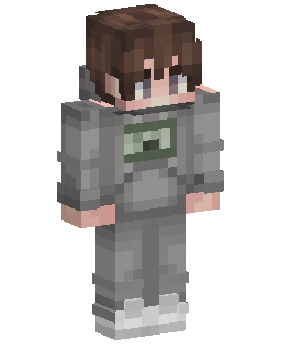 Gray Hoodie Boy 的 Minecraft 皮肤