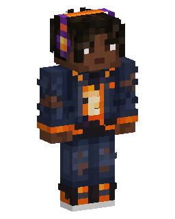 Minecraft-skin Navy Hoodie Gamer