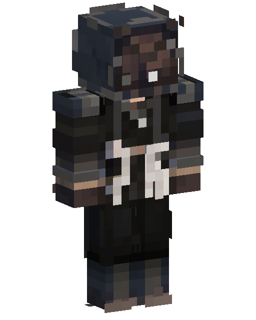 Black Jacket Boy Minecraft skin