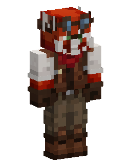 Red Goggled Adventurer Minecraft skin