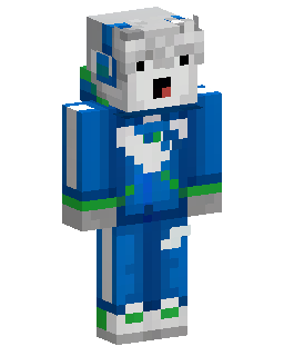 Blue Armored Robot skin de Minecraft