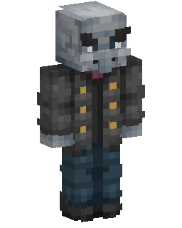 Gray Illager Minecraft-Skin