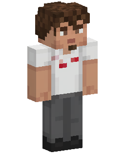 White Shirt Boy Minecraft skin