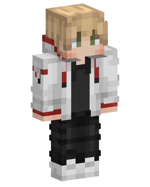 Skin de Minecraft Blond Lab Coat Boy