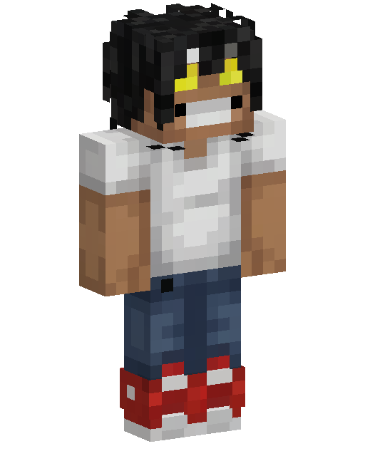 Boy In White Shirt Minecraft skin