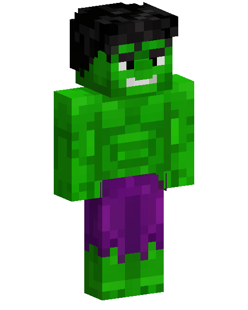 Hulk 마인크래프트 스킨