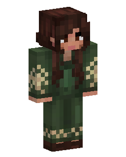 Brown Haired Forest Traveler Minecraft skin