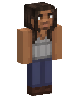 Dark Haired Explorer Minecraft 스킨