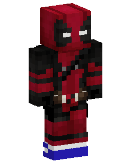 Deadpool Minecraft skin