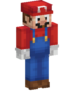 Mario Minecraft 스킨