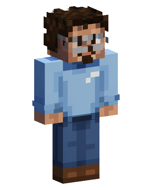 Blue Hoodie Boy Minecraft skin