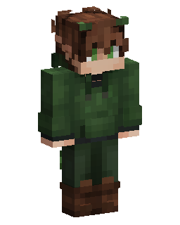 Green Jacket Forest Boy Minecraft skin