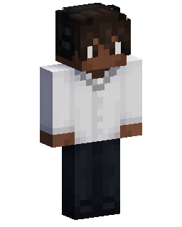 White Shirt Man Minecraft skin