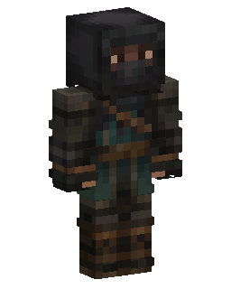 Dark Teal Armored Warrior 的 Minecraft 皮肤