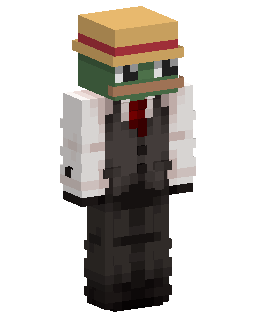Pepe Gangster Minecraft 스킨