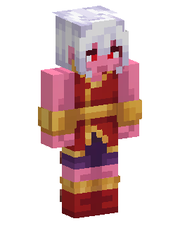 Skin Minecraft Crimson Gold Armor Warrior