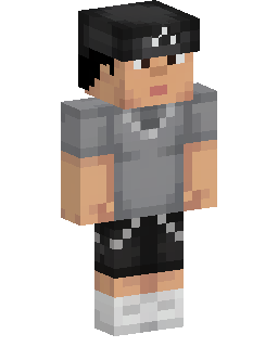 Gray Hoodie Boy Minecraft 스킨
