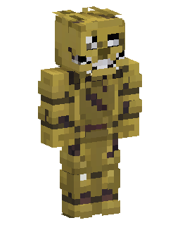 Golden Animatronic With Toothy Grin 的 Minecraft 皮肤