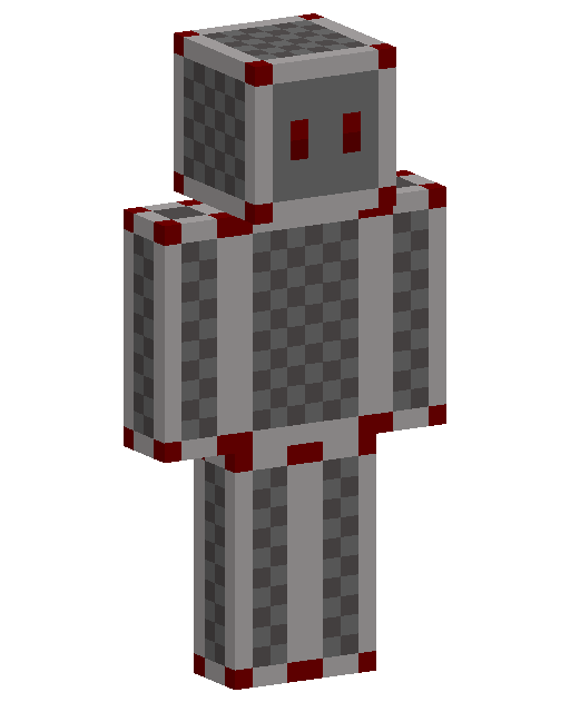 grey man Minecraft 皮肤