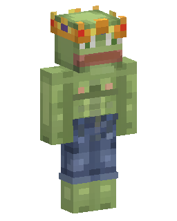 Skin Minecraft Zombie King