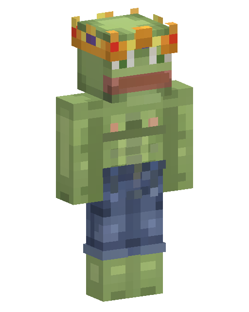 Zombie King Minecraft skin