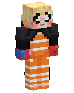 Blond Striped Shirt Boy Minecraft skin
