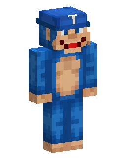 Blue Cap Character Minecraft skin