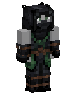 Dark Green Armored Warrior 的 Minecraft 皮肤