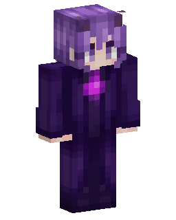 Purple Haired Mage skin de Minecraft