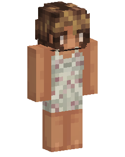 Floral Outfit Girl Minecraft 스킨