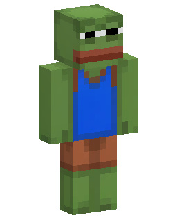 Pepe Meme Frog Minecraft 스킨