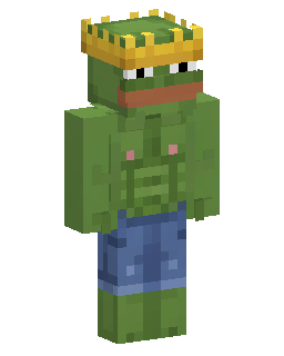 Skin Minecraft Crowned Zombie King