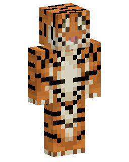 Striped Tiger Minecraft 스킨