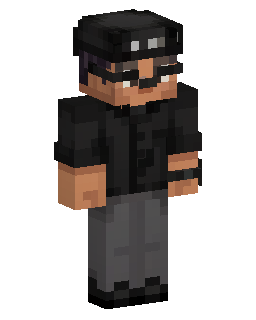 Black Clad Tactical Operative 的 Minecraft 皮肤