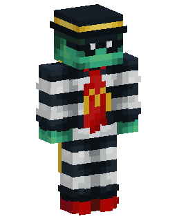 Zombie Hamburglar Minecraft-Skin