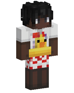 Red Checkered Chef Minecraft 스킨