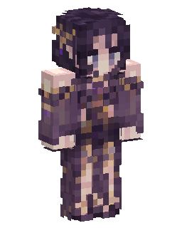 Violet Gold Sorceress のMinecraftスキン