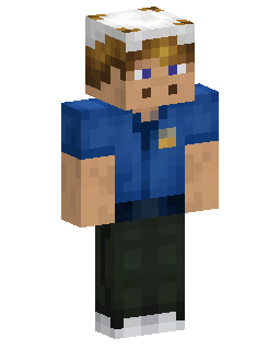 Blocky Blue Guard-v1 2 Minecraft 스킨