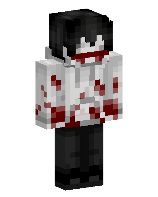 Red Marked Hoodie Boy Minecraft skin