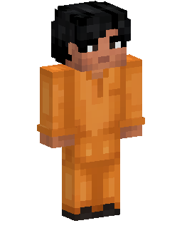 Minecraft-skin Orange Jumpsuit Prisoner