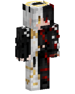 White Haired Warrior Minecraft-Skin