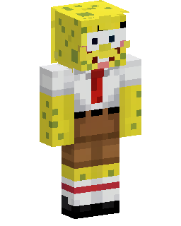 SpongeBob SquarePants skin de Minecraft