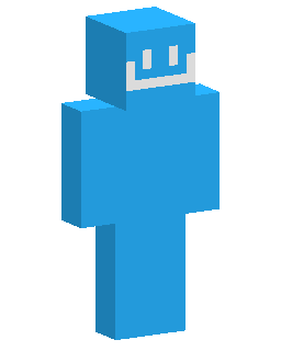 Blue blob Minecraft 스킨