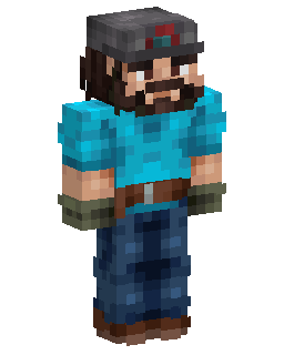 Blue Jacket Variant Minecraft-Skin