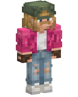 Pink Jacket Girl skin de Minecraft