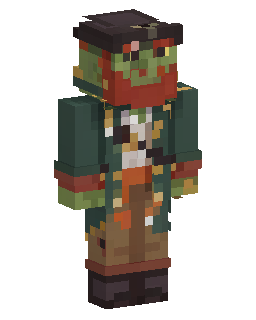 Green Orc Warrior 的 Minecraft 皮肤