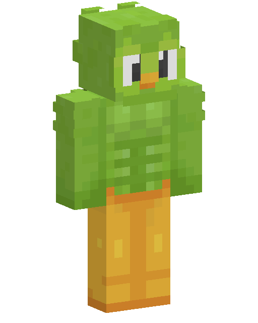 Duo Lingo Mascot Minecraft skin