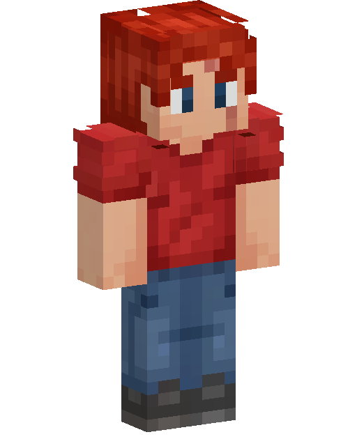 Скін Minecraft Red Haired Boy